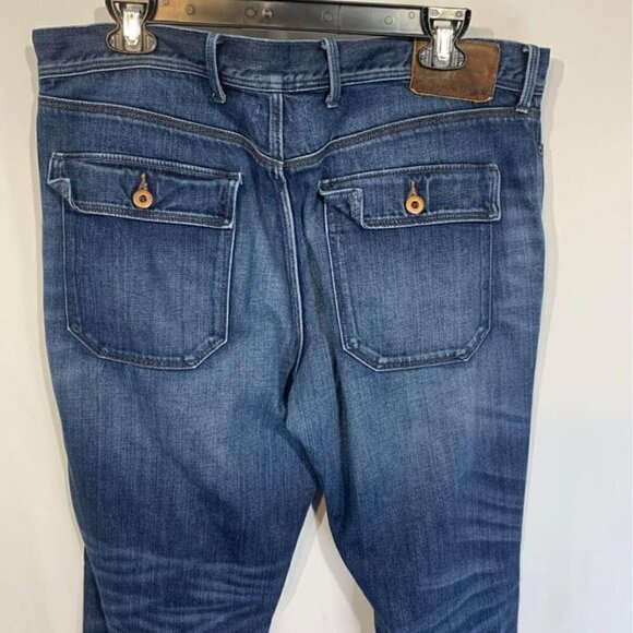 BANANA republic jeans. Size 35x36. Excellent condition. Gorgeous fade. - Picture 6 of 8